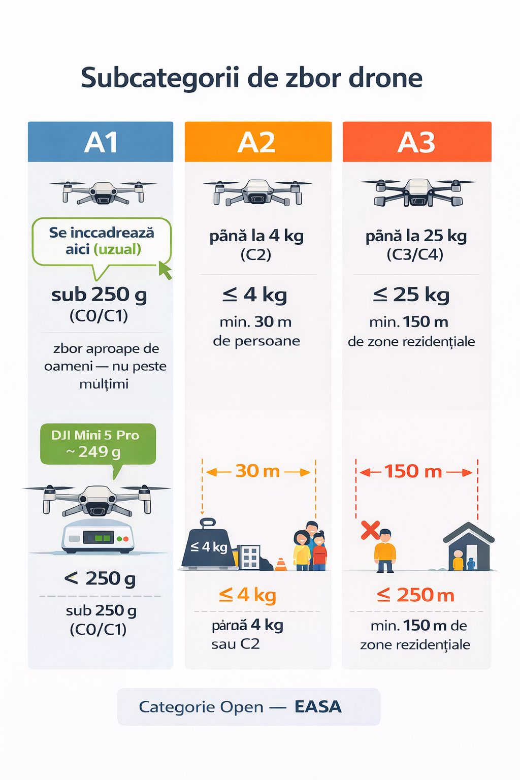 DJI Mini 5 Pro legislație