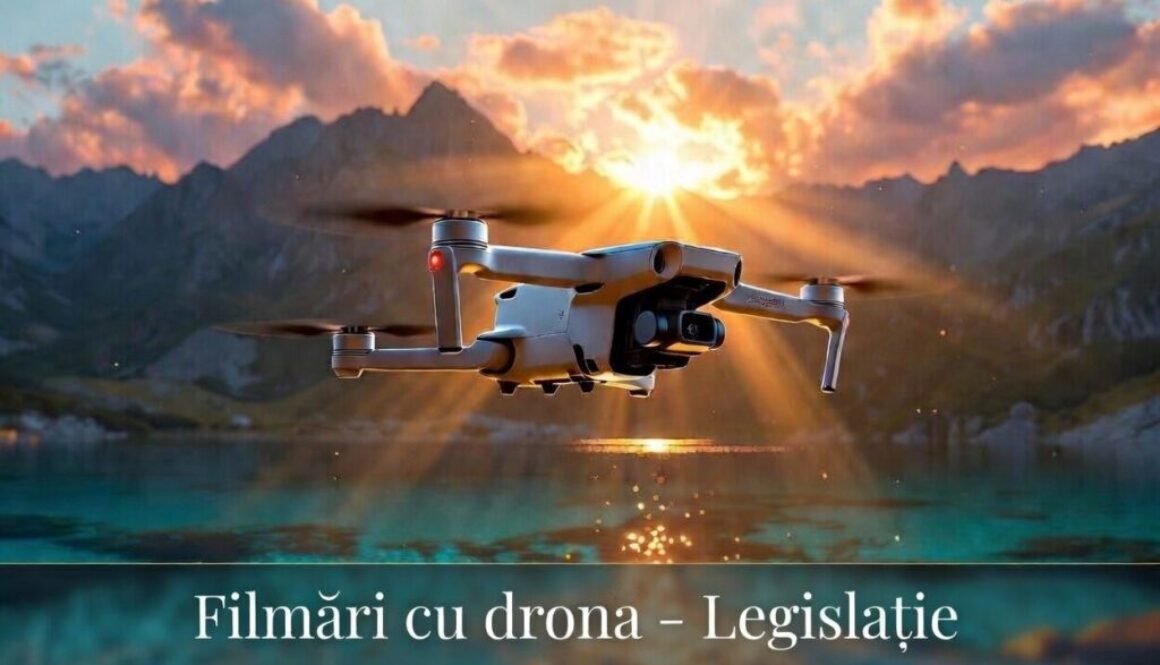 autorizație filmare drona