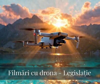 autorizație filmare drona