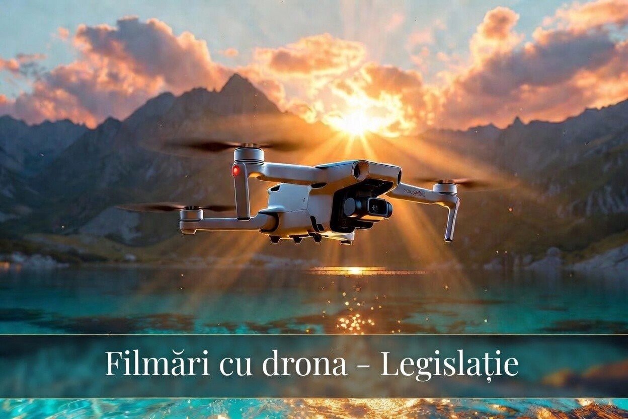 autorizație filmare drona